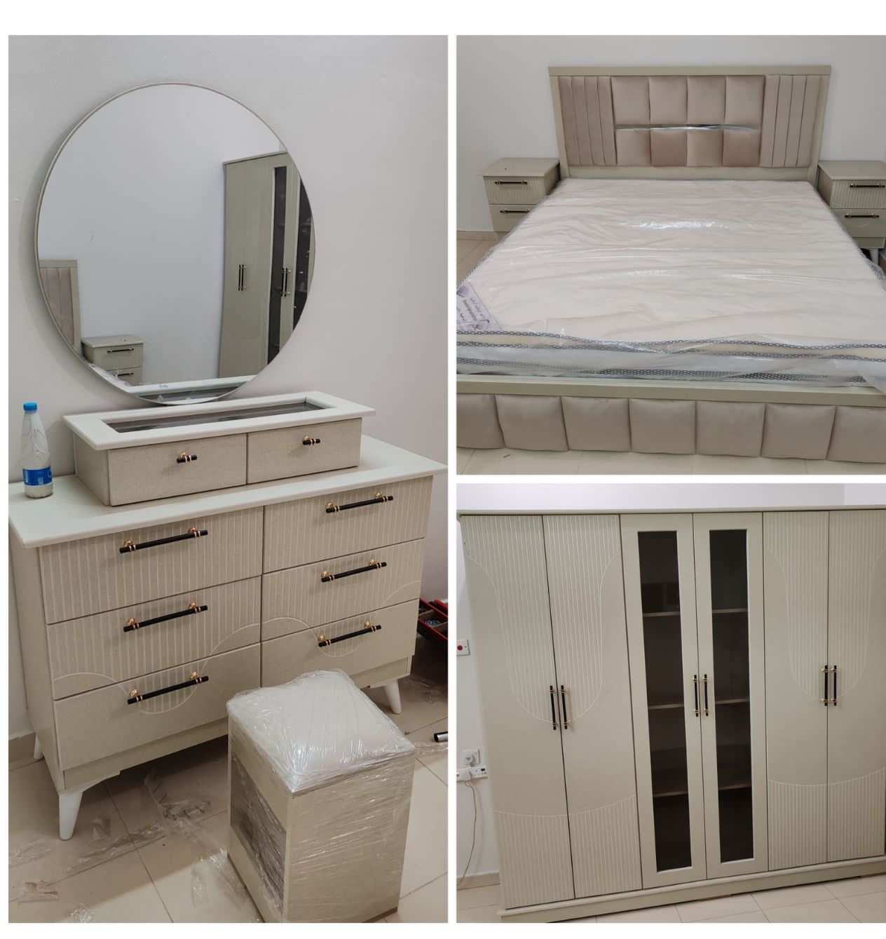 غرفة نوم مودرن جاهزه