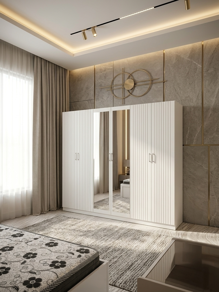 غرف نوم مودرن نموذج ١