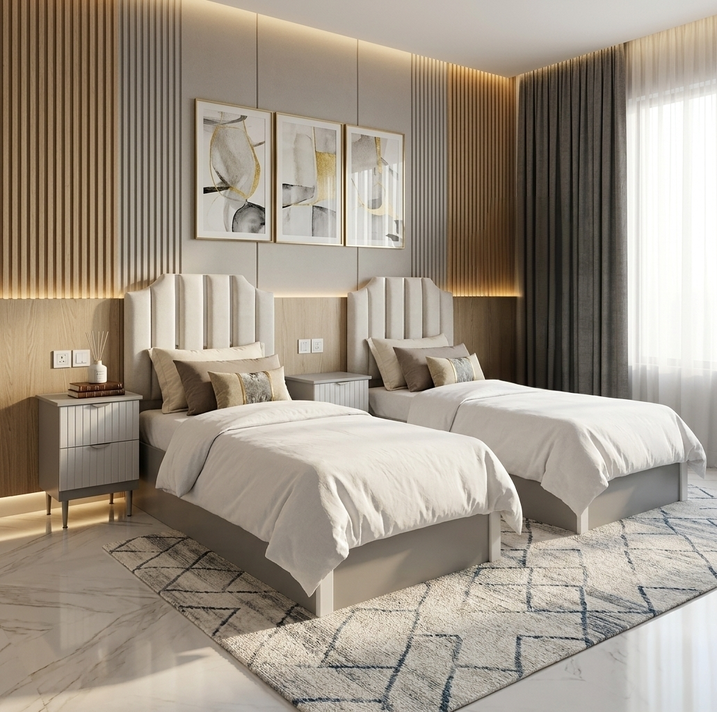 غرف نوم مودرن نموذج 5