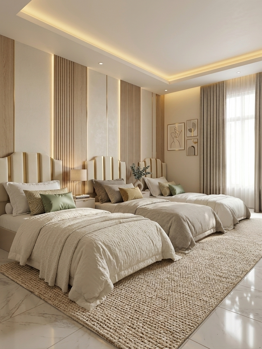 غرف نوم مودرن نموذج 8