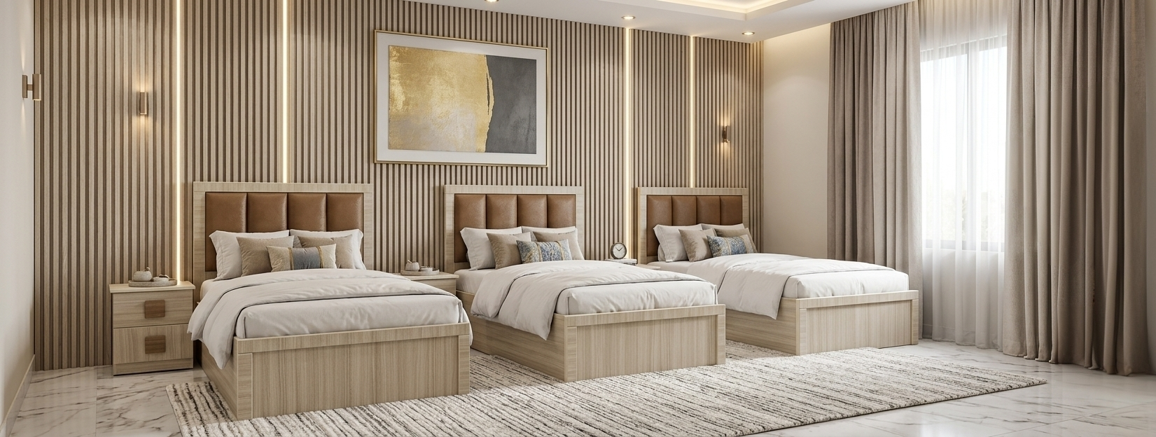 غرف نوم مودرن نموذج 10