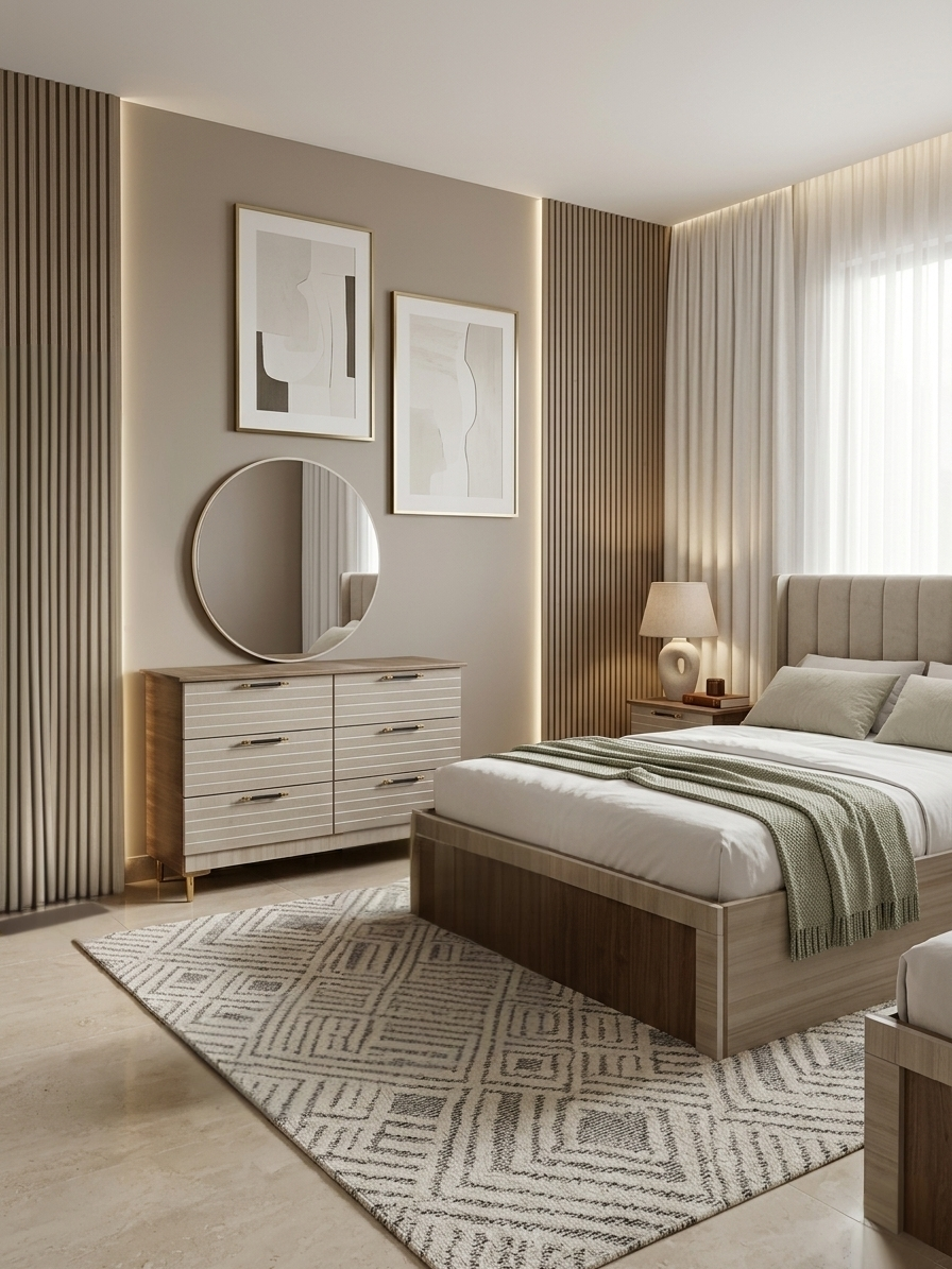 غرف نوم مودرن نموذج 18